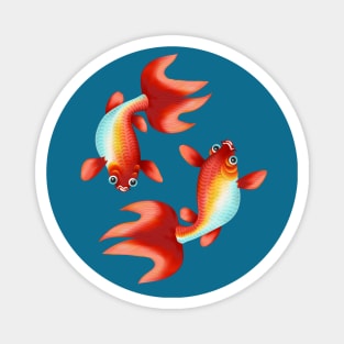 Koi fish Magnet